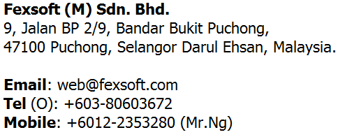 Realtime SPC & QC Software Demo Enquiry Contacts